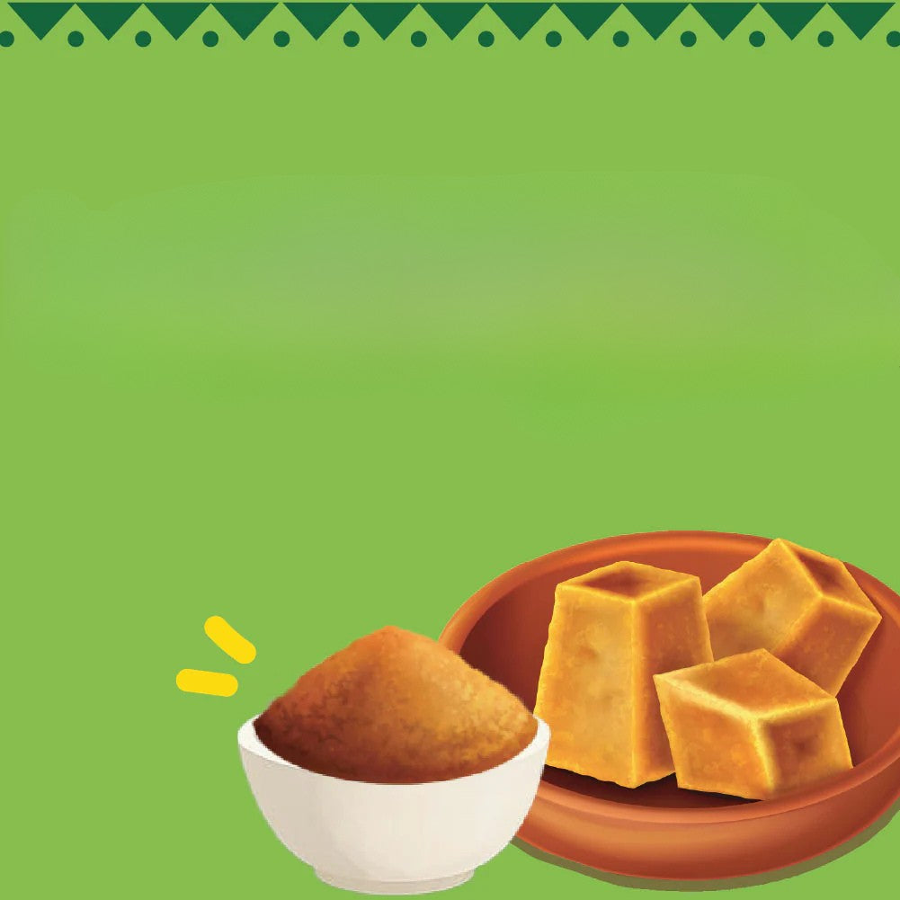 Healthy jaggery candy pops as nutritious snack alternative