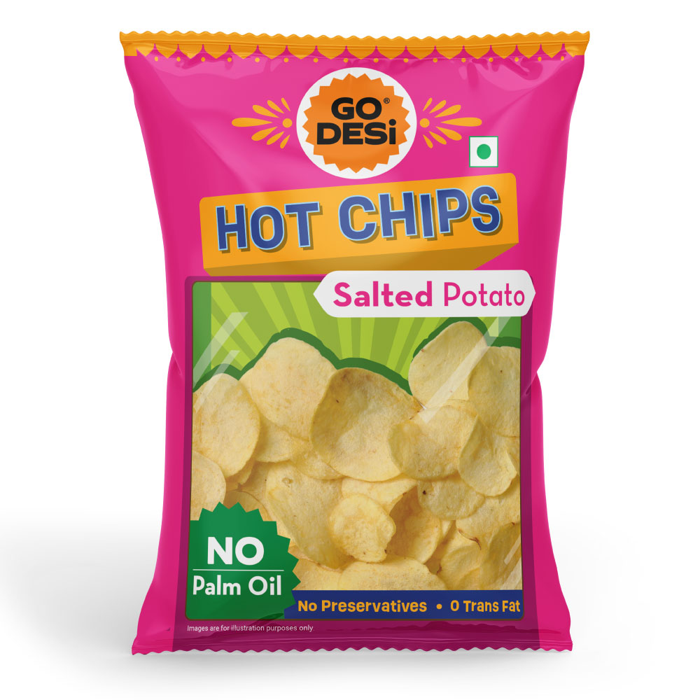 Hot Chips - Salted Potato | No Palm Oil