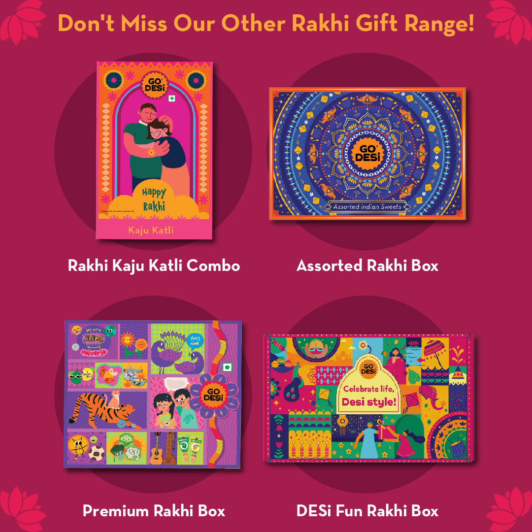 Share the Joy - Rakhi Gift Hamper with Rakhi & Roli Chawal Set