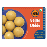 Besan Laddoo - 100% Pure Ghee | Classic Indian Mithai | DESi Sweets - 180g
