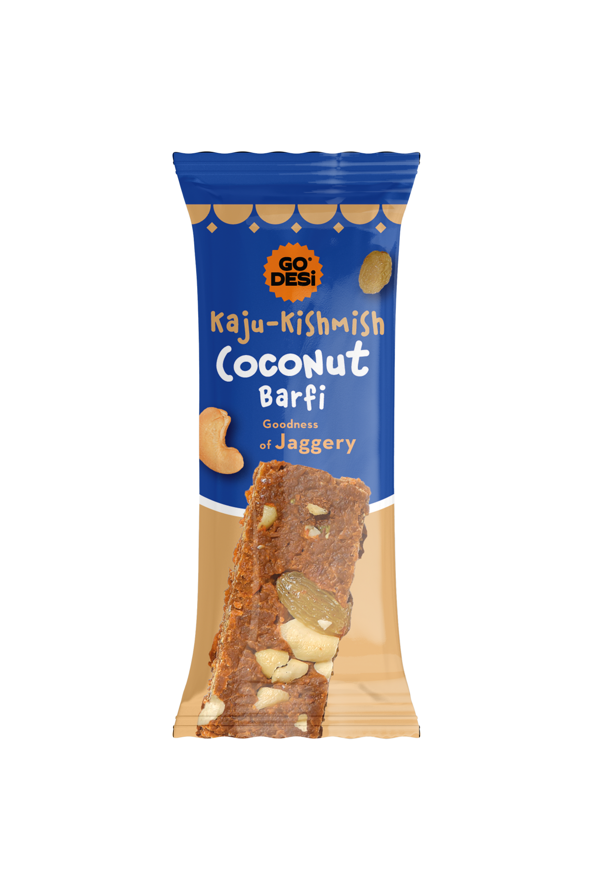 Kaju & Kishmish Barfi Box 8 Pcs