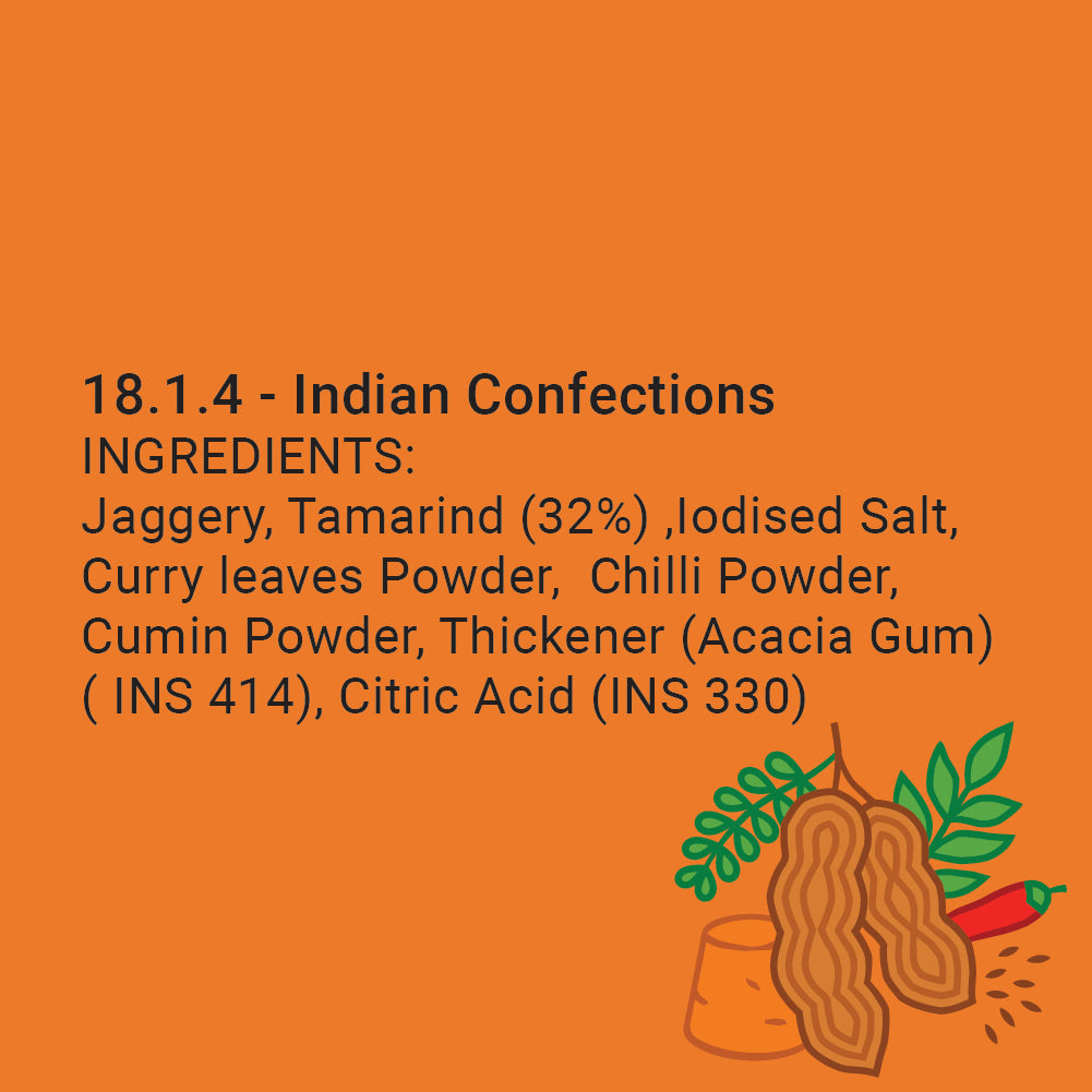 GO DESi Popz - Tangy Imli Popz | Tamarind & Jaggery Candy | Imli Toffee | Lollipop | Digestive Candy | Indian Snacks | 8 Pieces