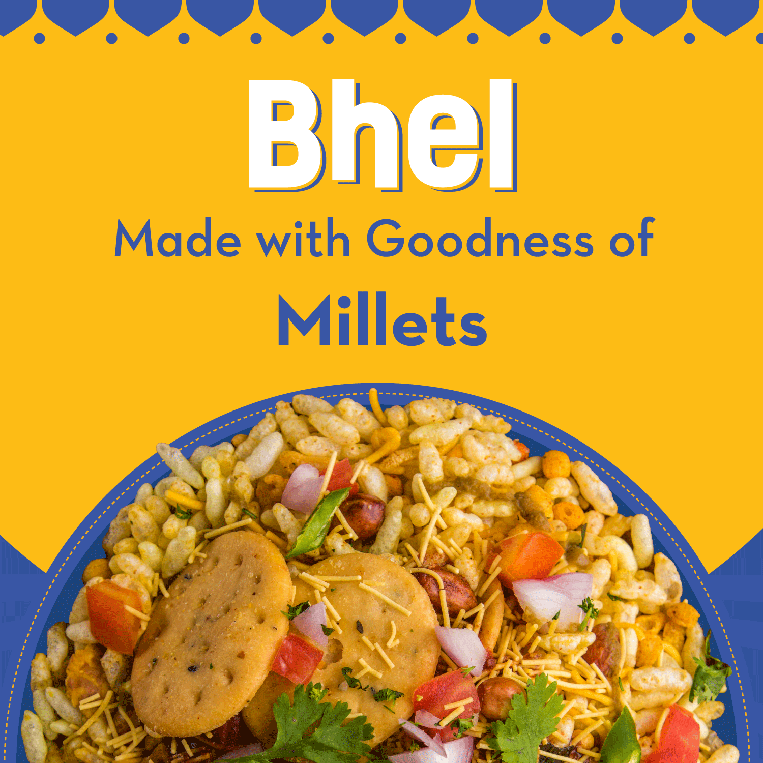 GO DESi - Bombay Bhel | Bhel Puri | Indian Snacks | Street Food | 100gms