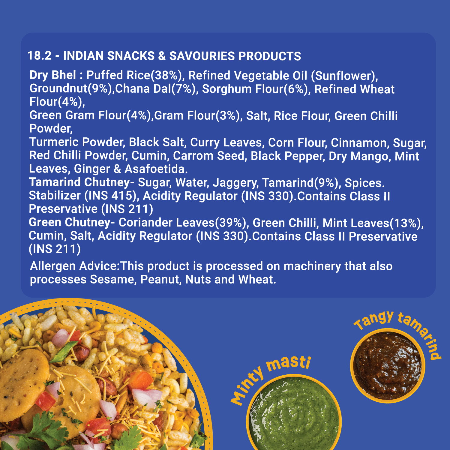 GO DESi - Bombay Bhel | Bhel Puri | Indian Snacks | Street Food | 100gms