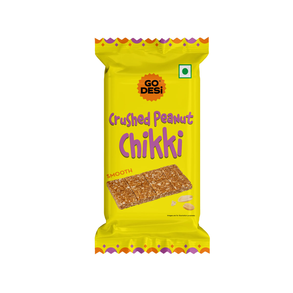 Crushed Peanut Chikki | With Goodness of Jaggery