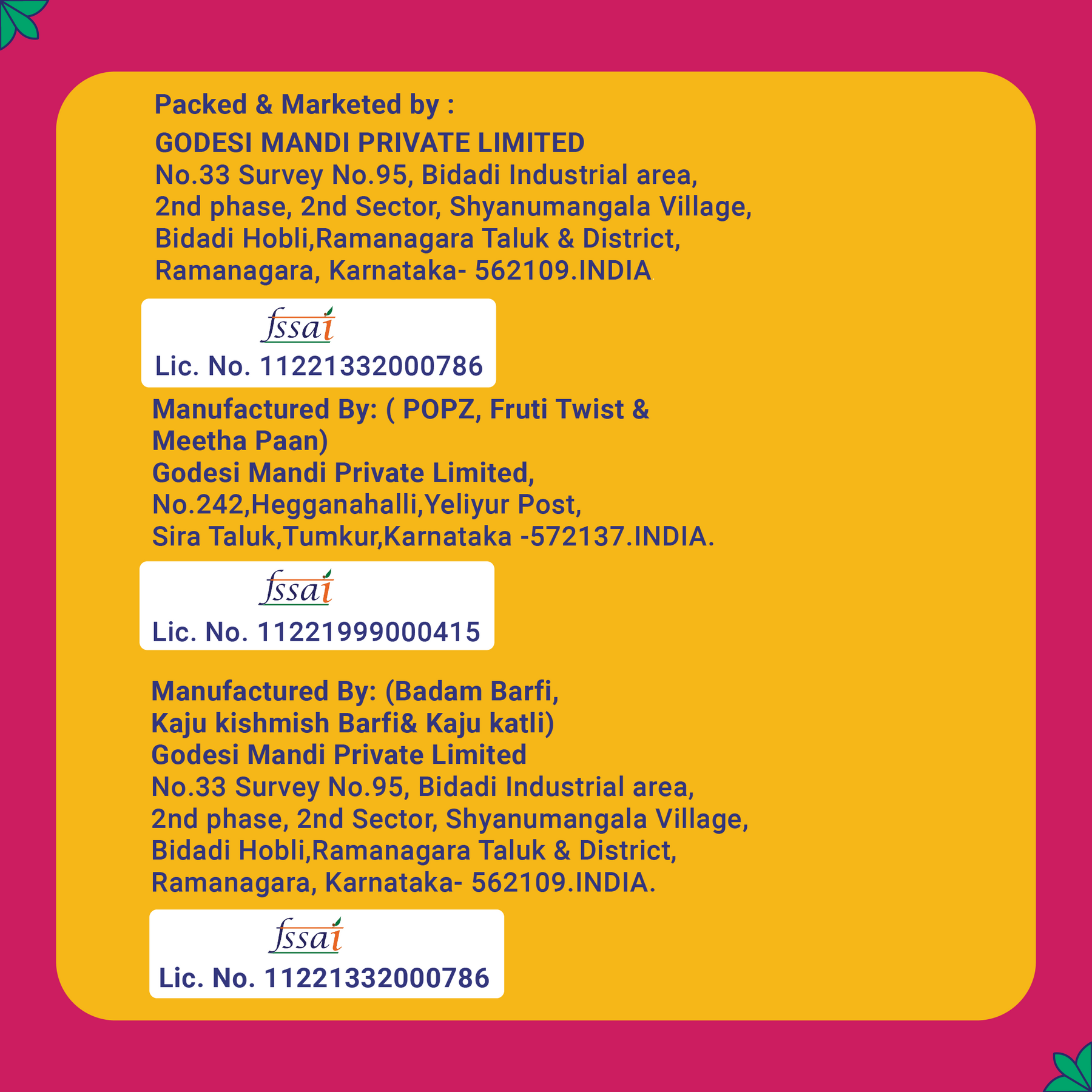 17 Items | DESi Fun Diwali Gift Box | By GO DESi | Diwali Diya Set | Toran | Kaju Katli | DESi POPz: Tangy Imli, Real Aam, Kaccha Aam | Badam Coconut Barfi | Kaju Kishmish Coconut Barfi | Meetha Paan | Fruti Twist: Real Aam, Kaccha Aam, Guava