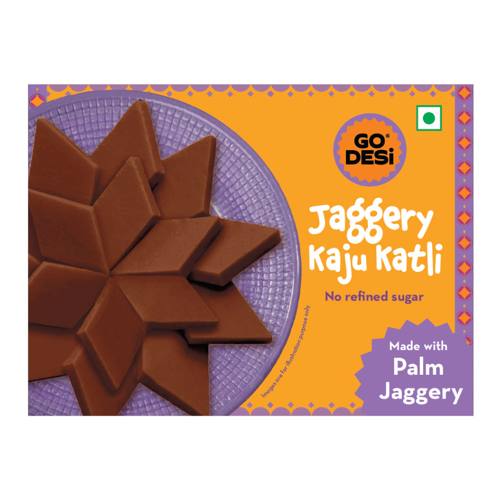 Jaggery Kaju Katli | Made with Palm Jaggery