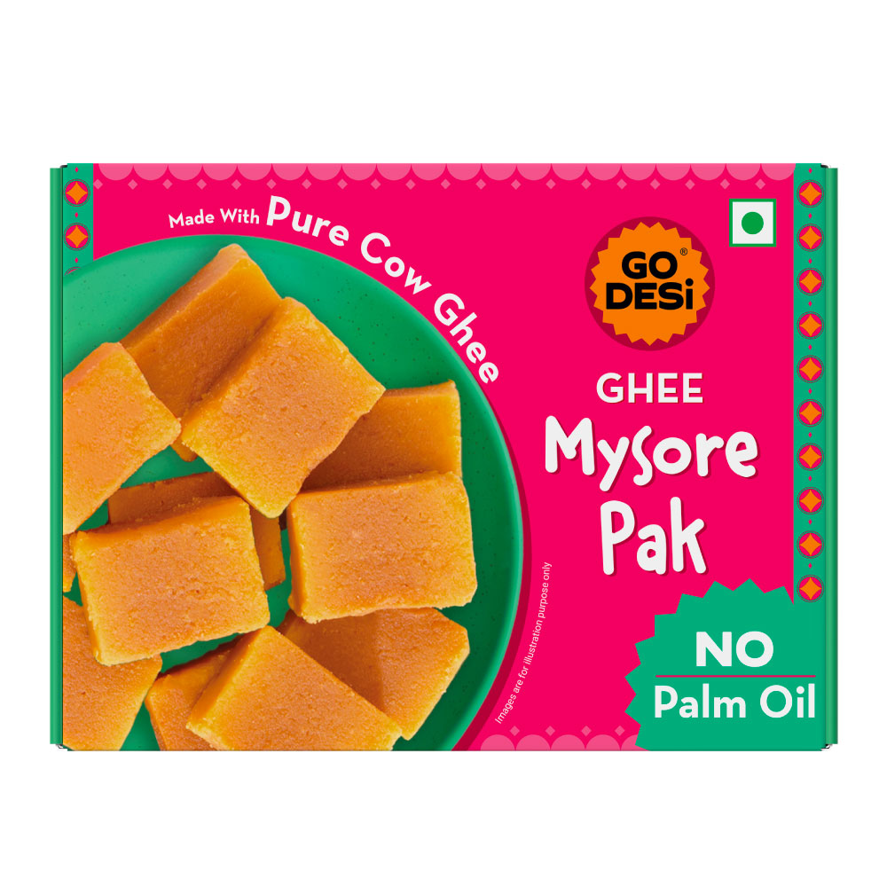 Ghee Mysore Pak | No Palm Oil