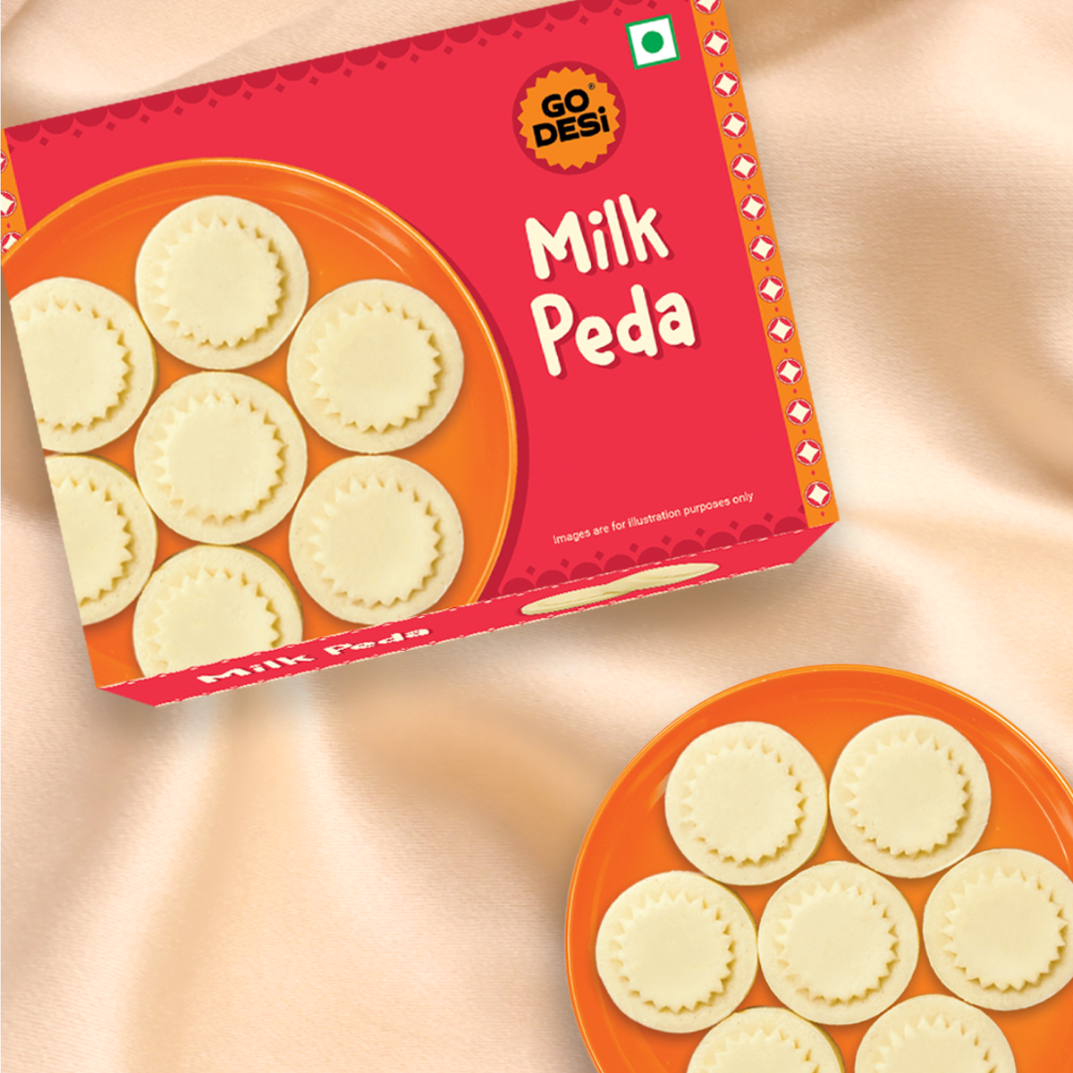Milk Peda | Made with 66% Khoa