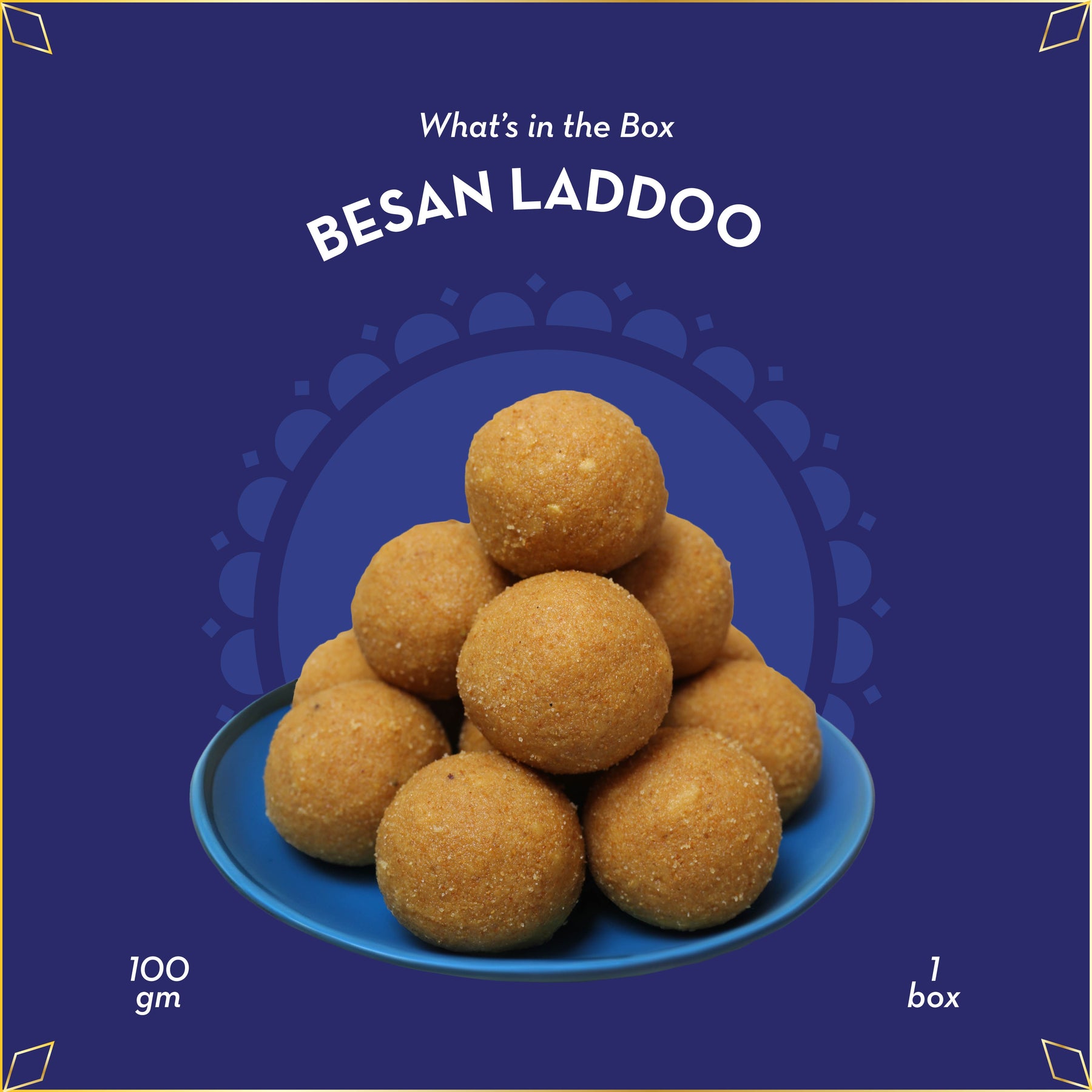 Assorted Meetha Gift Hamper with Rakhi & Roli Chawal Set