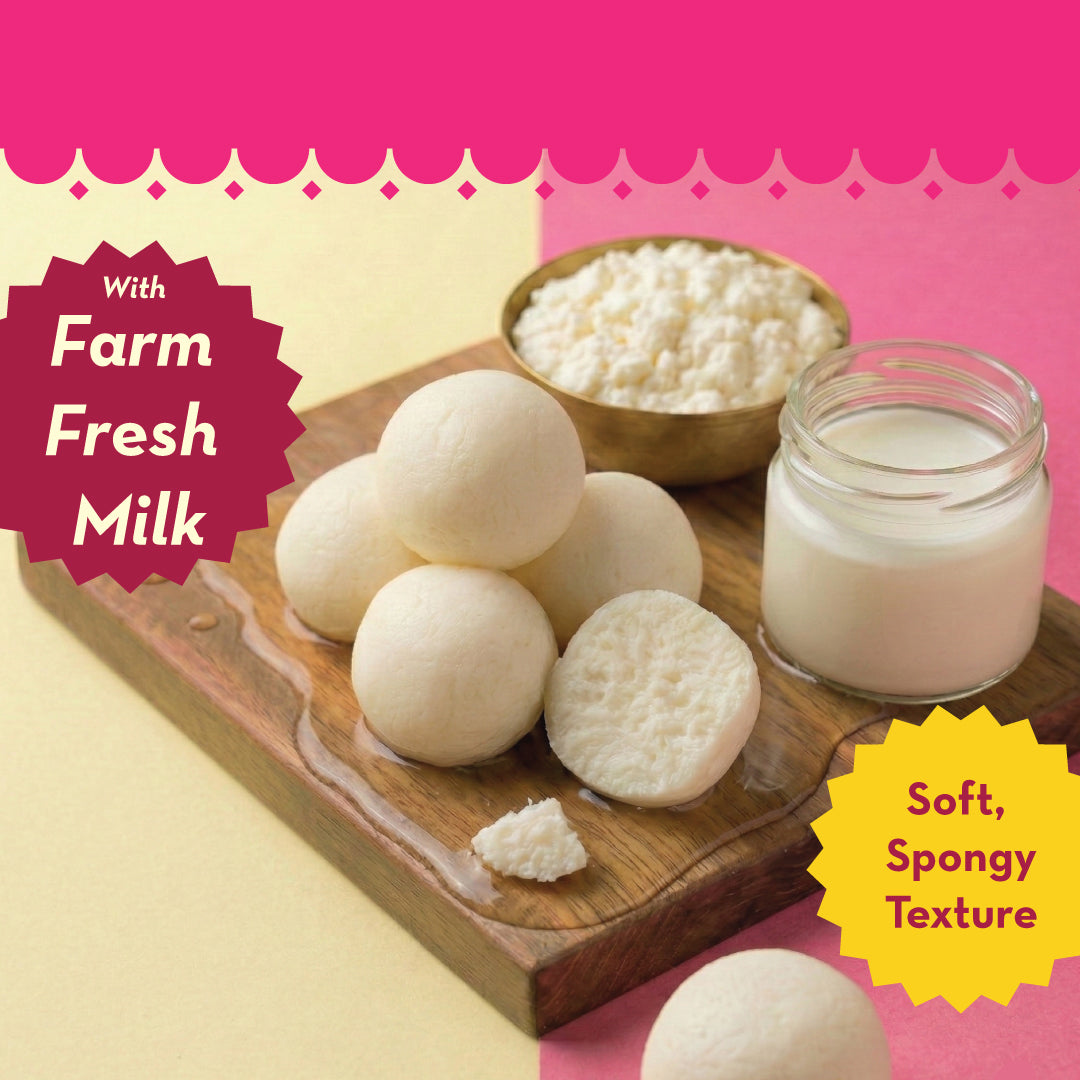 Rasgulla | Made with Farm Fresh Milk