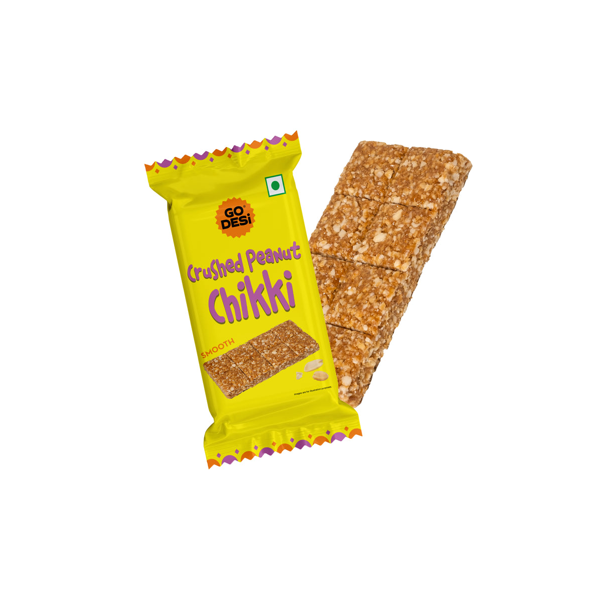 Crushed Peanut Chikki | With Goodness of Jaggery