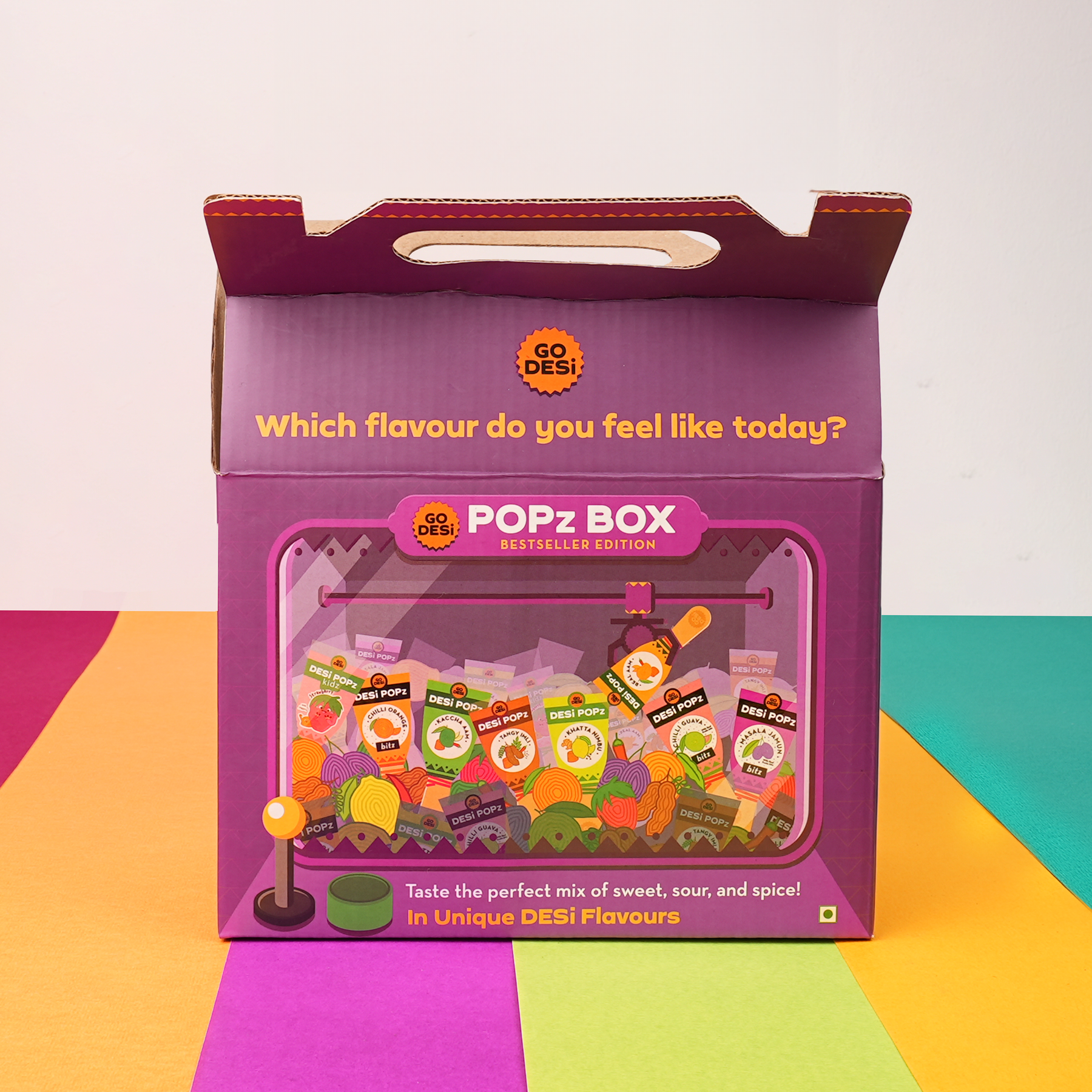 POPz Gift Basket - 6 variants | Bestsellers | 100% Natural with Jaggery | Hand-made