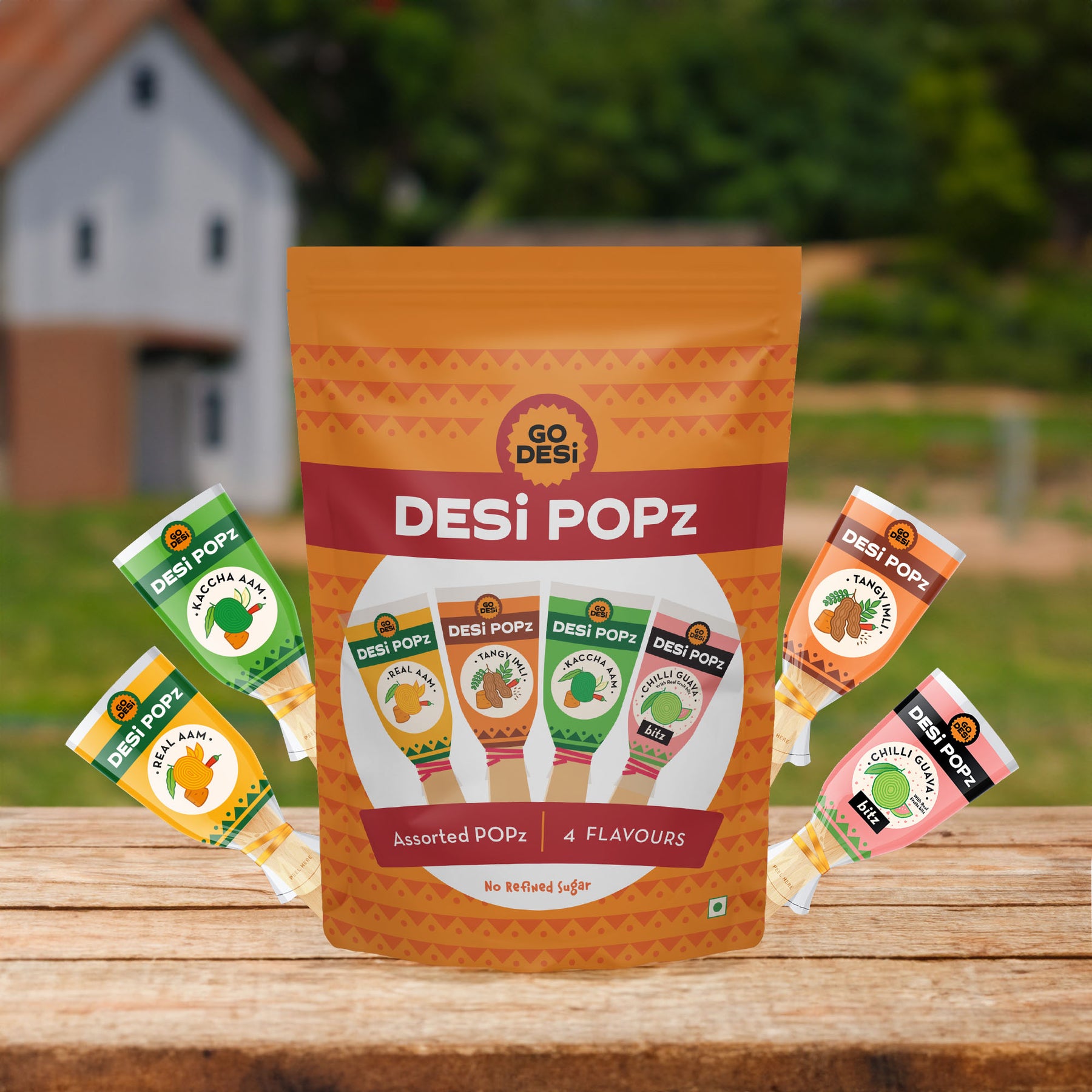POPz Combo Pack x 2 | Tangy Imli | Real Aam | Kaacha Aam | Chilli Guava | 20 Pc/ Pack