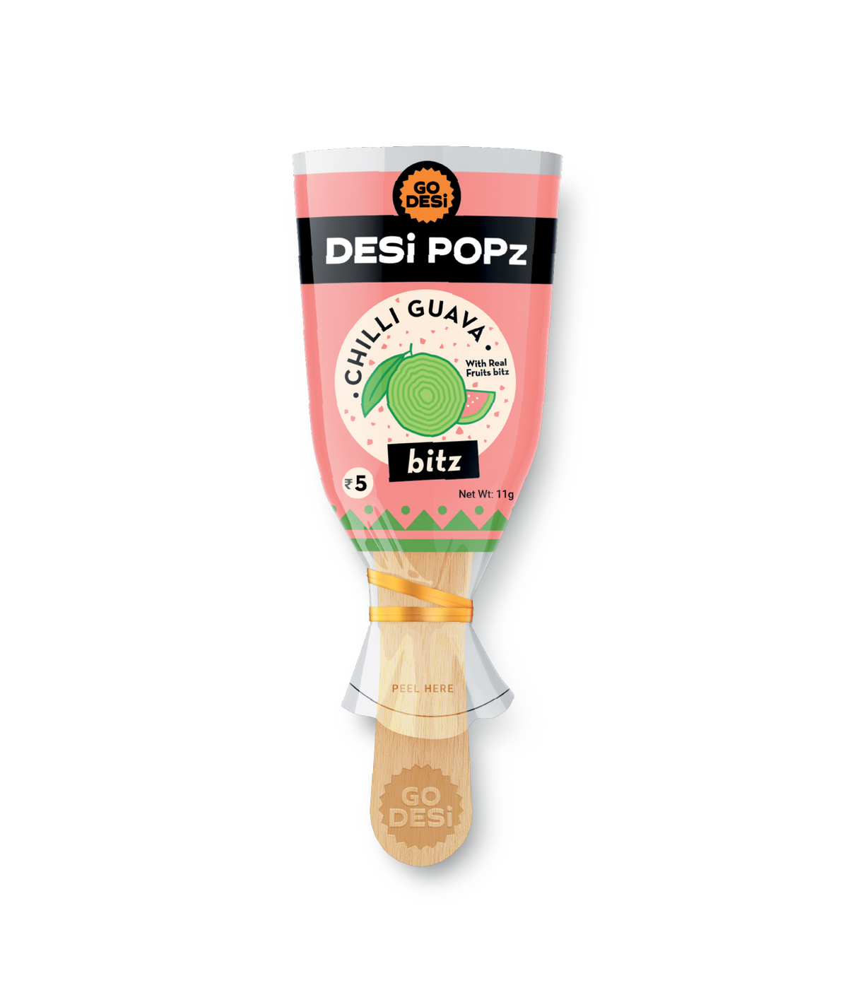 Chilli Guava Popz | Pink Guava Bitz & Jaggery | Hand-made | 50 PCS -400 gms