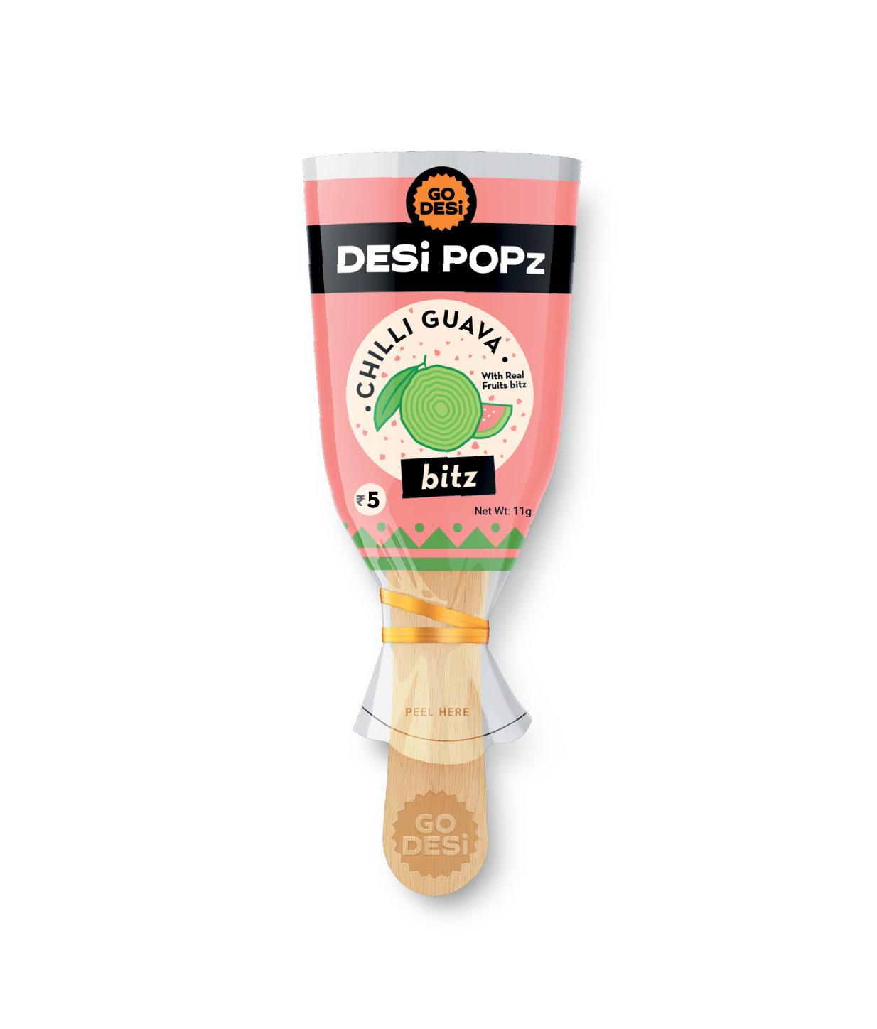 Chilli Guava Popz | Pink Guava Bitz & Jaggery | Hand-made | 50 PCS -400 gms