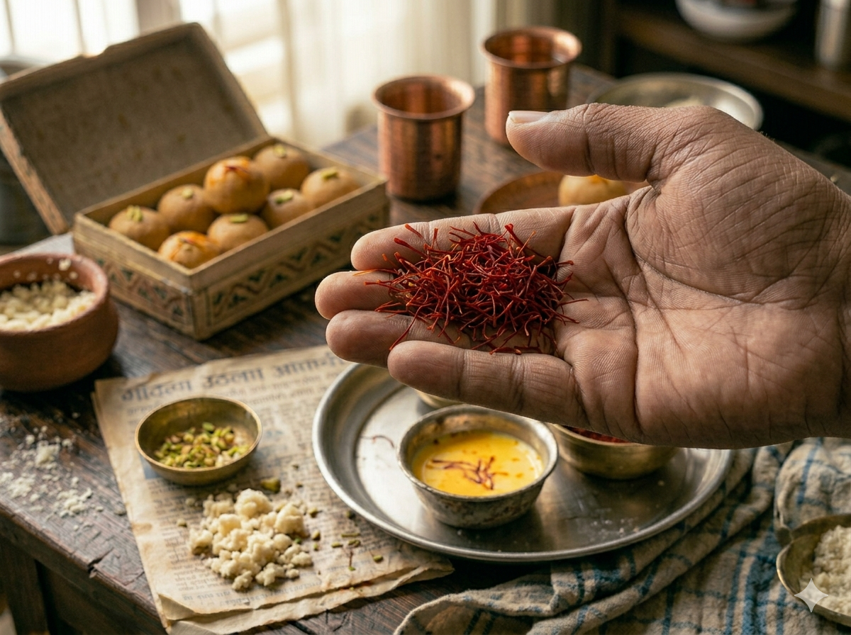 What is Kesar (Saffron)? The Ingredient Behind India’s Most Premium Sweets