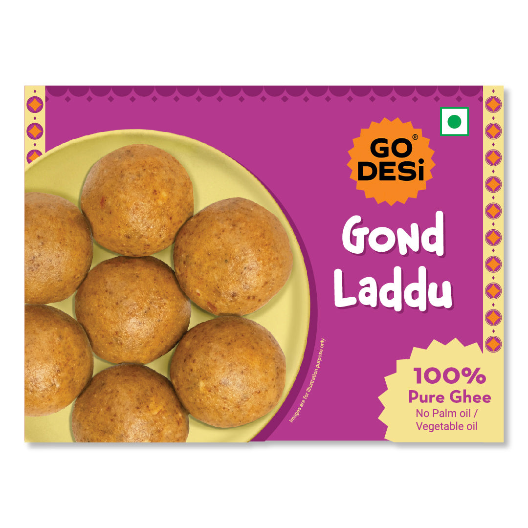 Atta Gond Laddu | Made with Pure Cow Ghee