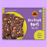 Dry-Fruit Date Bars | No Refined Sugar – 100% Natural | Anjeer, Dates, Badam & Cashews | DESi Meetha – 200 Gms