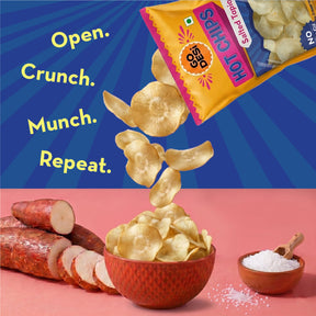 Hot Chips - Salted Tapioca | No Palm Oil