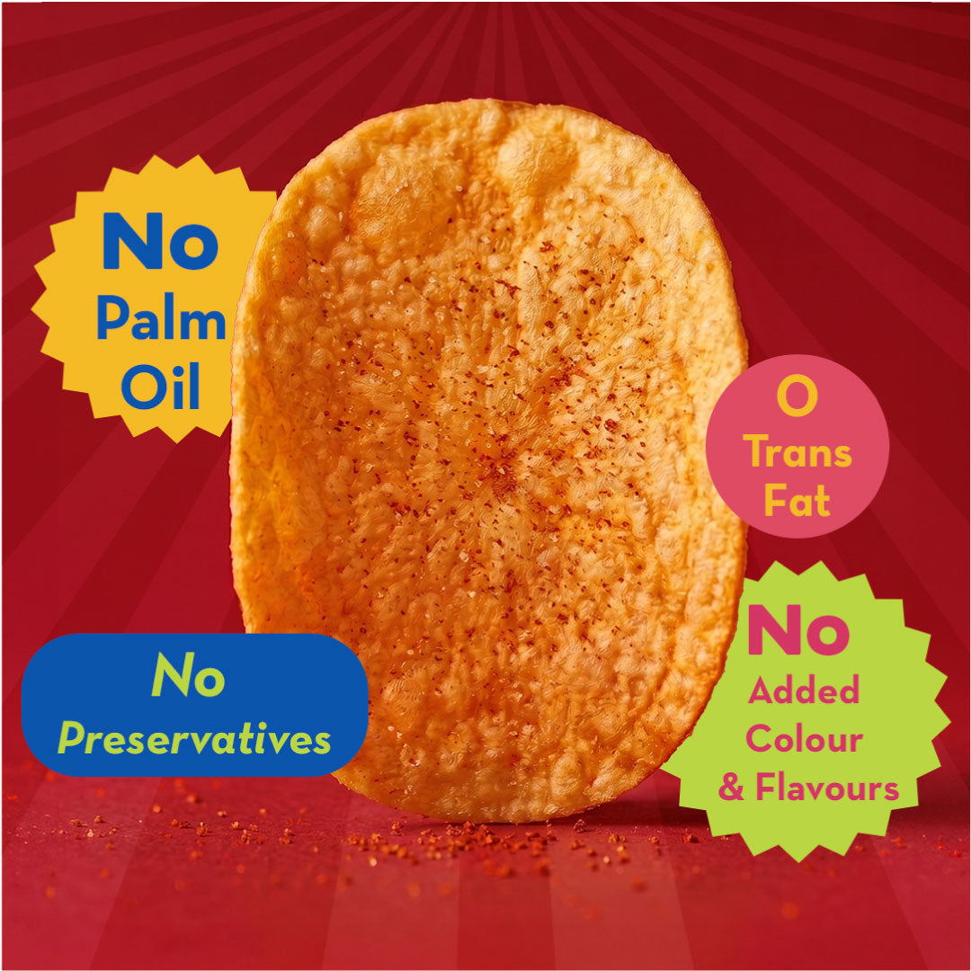 Hot Chips - Chilli Potato | No Palm Oil