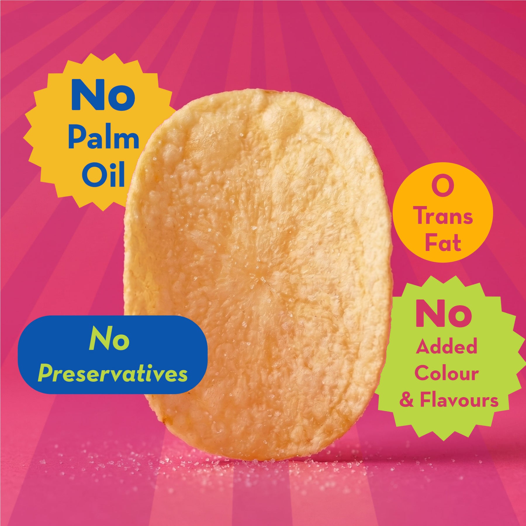 Hot Chips - Salted Potato | No Palm Oil