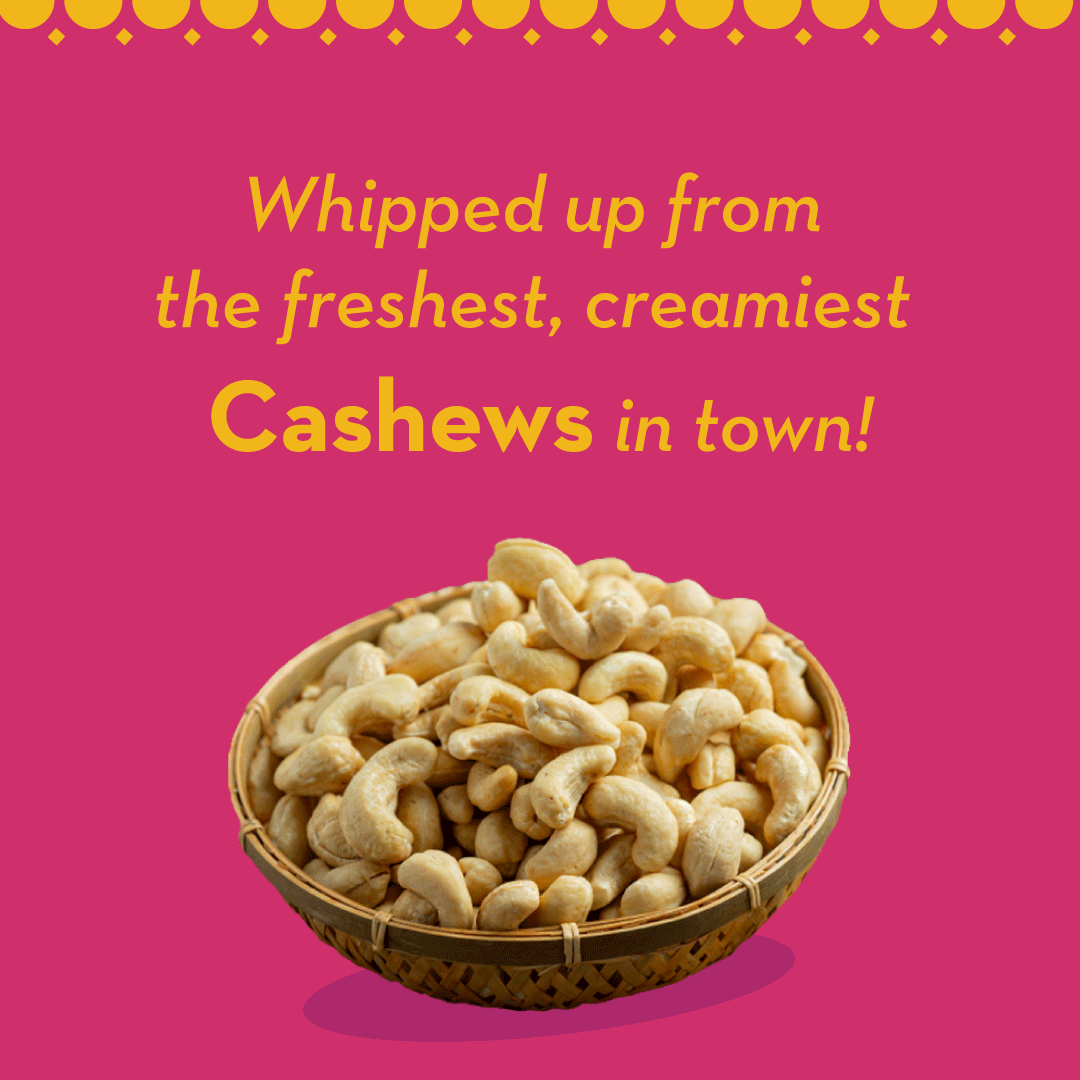 Premium Kaju Katli | 61% Cashews- Desi Meetha | Classic Sweets | Rich Indian Mithai - 180g