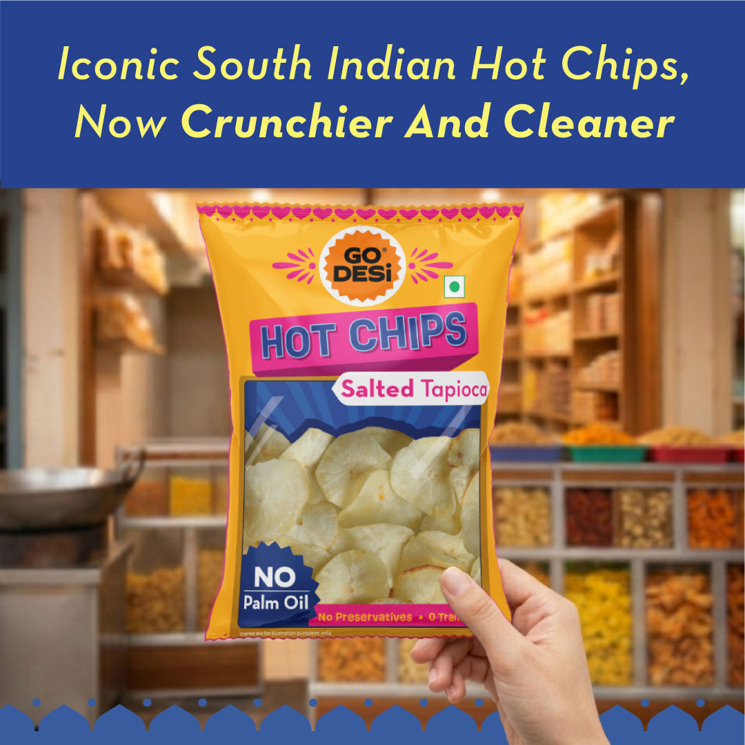 Hot Chips - Salted Tapioca | No Palm Oil
