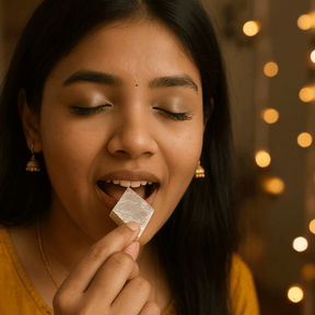 Premium Kaju Katli | 61% Cashews- Desi Meetha | Classic Sweets | Rich Indian Mithai - 180g