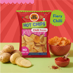 Hot Chips - Chilli Potato | No Palm Oil