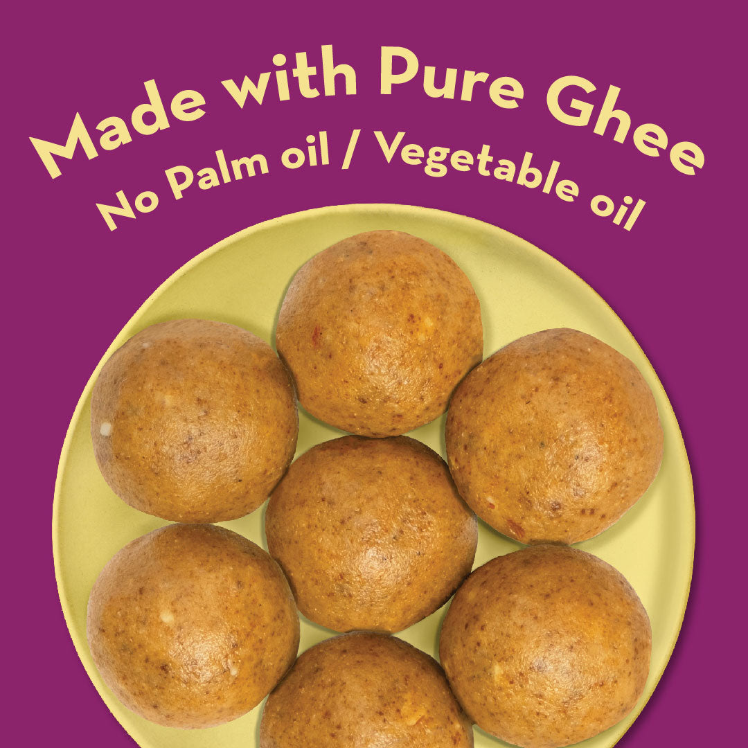 Atta Gond Laddu | Made with Pure Cow Ghee