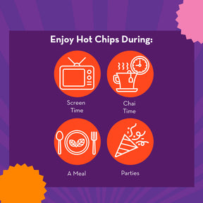 Hot Chips - Chilli Tapioca | No Palm Oil