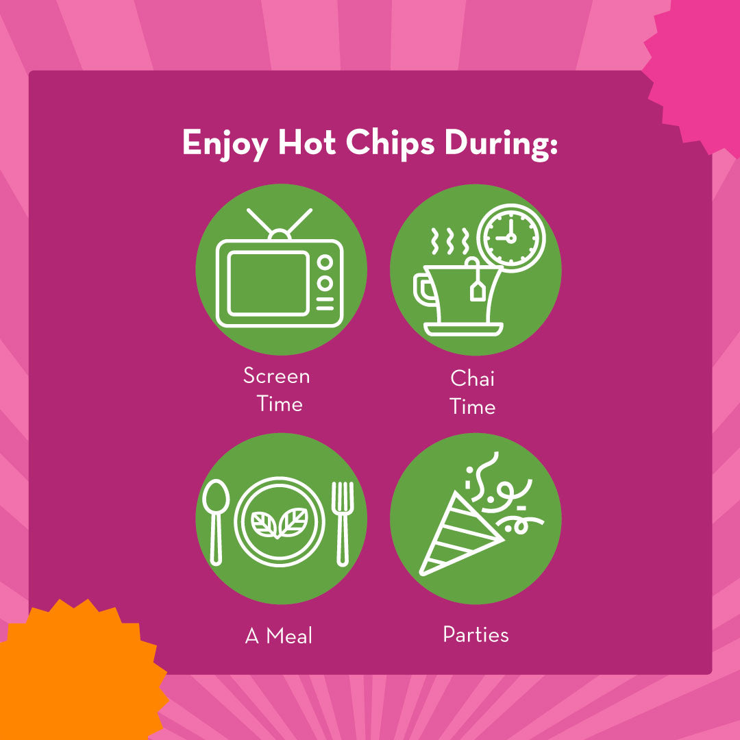 Hot Chips - Salted Potato | No Palm Oil