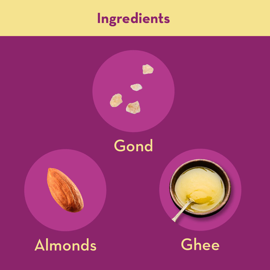 Atta Gond Laddu | Made with Pure Cow Ghee