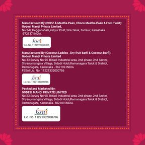 Share the Joy - Rakhi Gift Hamper with two Rakhi & Roli Chawal Set