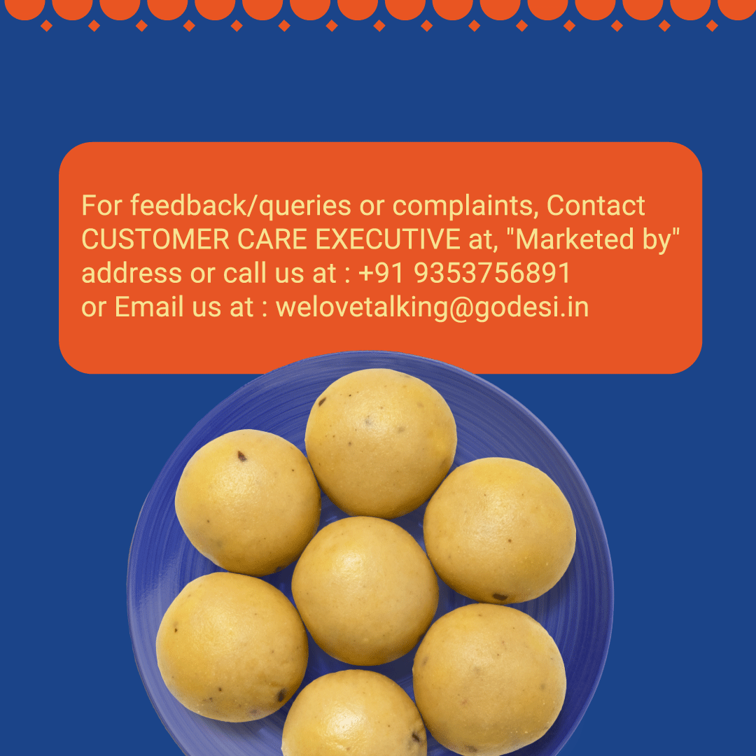 Besan Laddoo - 100% Pure Ghee | Classic Indian Mithai | DESi Sweets - 180g