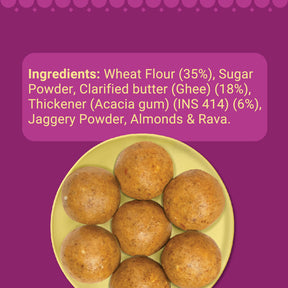 Atta Gond Laddu | Made with Pure Cow Ghee