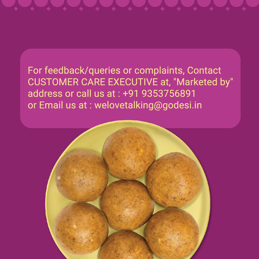Atta Gond Laddu | Made with Pure Cow Ghee