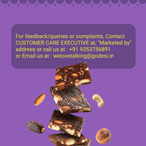 Dry Fruit Barfi | Made with 93% Dry Fruits