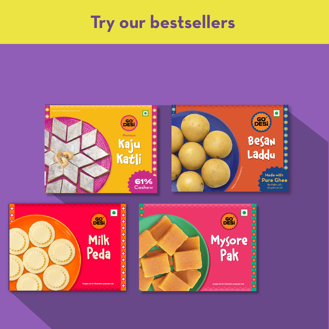 Dry Fruit Barfi - Pack of 6