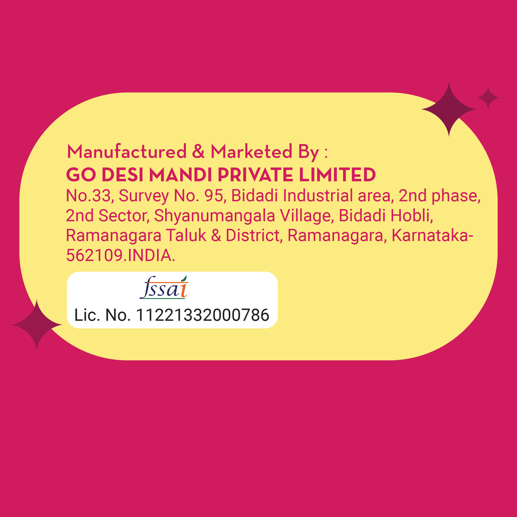 GO DESi Minis: 46% Dark Choco Kaju Katli