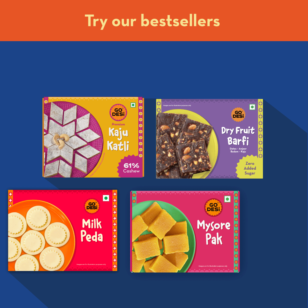 Besan Laddoo - 100% Pure Ghee | Classic Indian Mithai | DESi Sweets - 180g