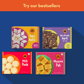 Besan Laddoo - 100% Pure Ghee | Classic Indian Mithai | DESi Sweets - 180g