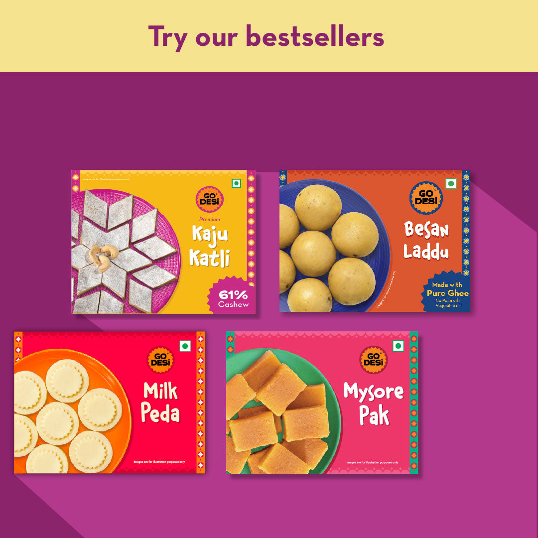 Atta Gond Laddu | Made with Pure Cow Ghee