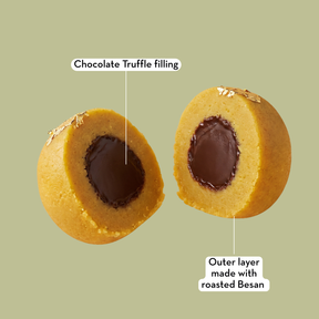 Besan Truffle Laddu