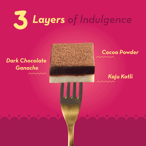 GO DESi Minis: 46% Dark Choco Kaju Katli