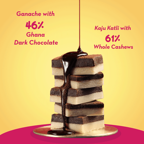 GO DESi Minis: 46% Dark Choco Kaju Katli
