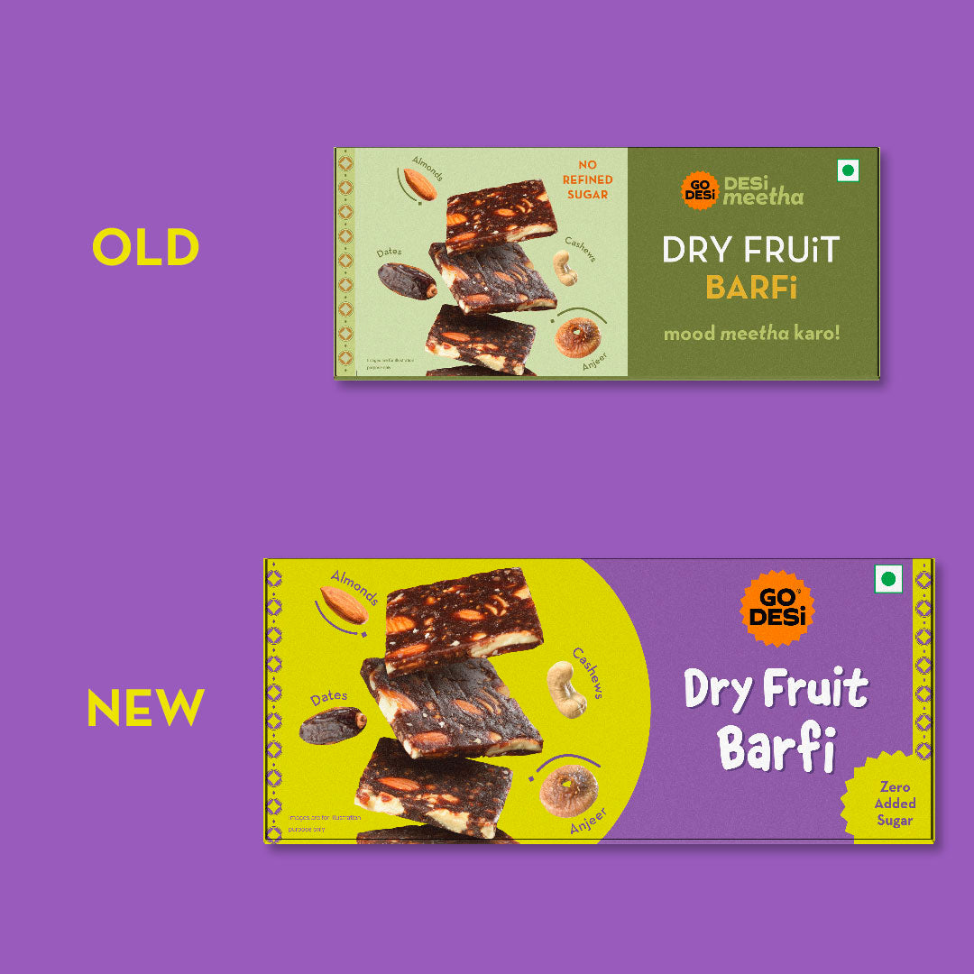 Dry Fruit Barfi Carton - 90 Boxes / Carton