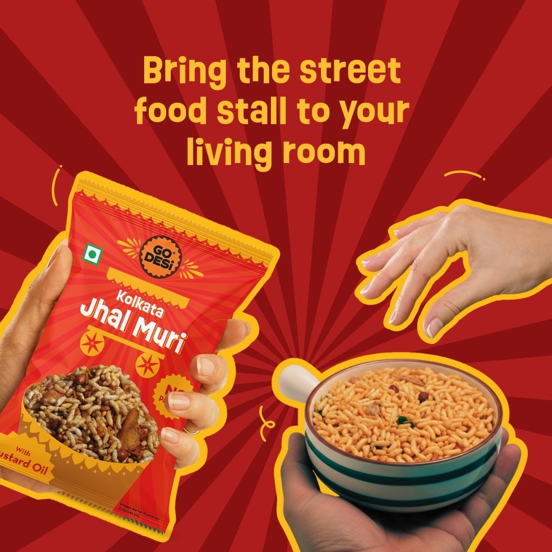 Kolkata Jhalmuri | Made with Mustard Oil | No Palm Oil