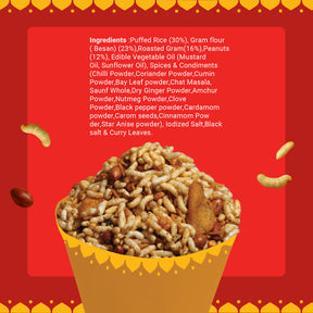 GO DESi - Street Snacks Combo | Kolkata Jhalmuri, Bombay Bhel & Garlic Masala Murmura | Pack of 3 | No Palm Oil | Indian Snacks | Street Food